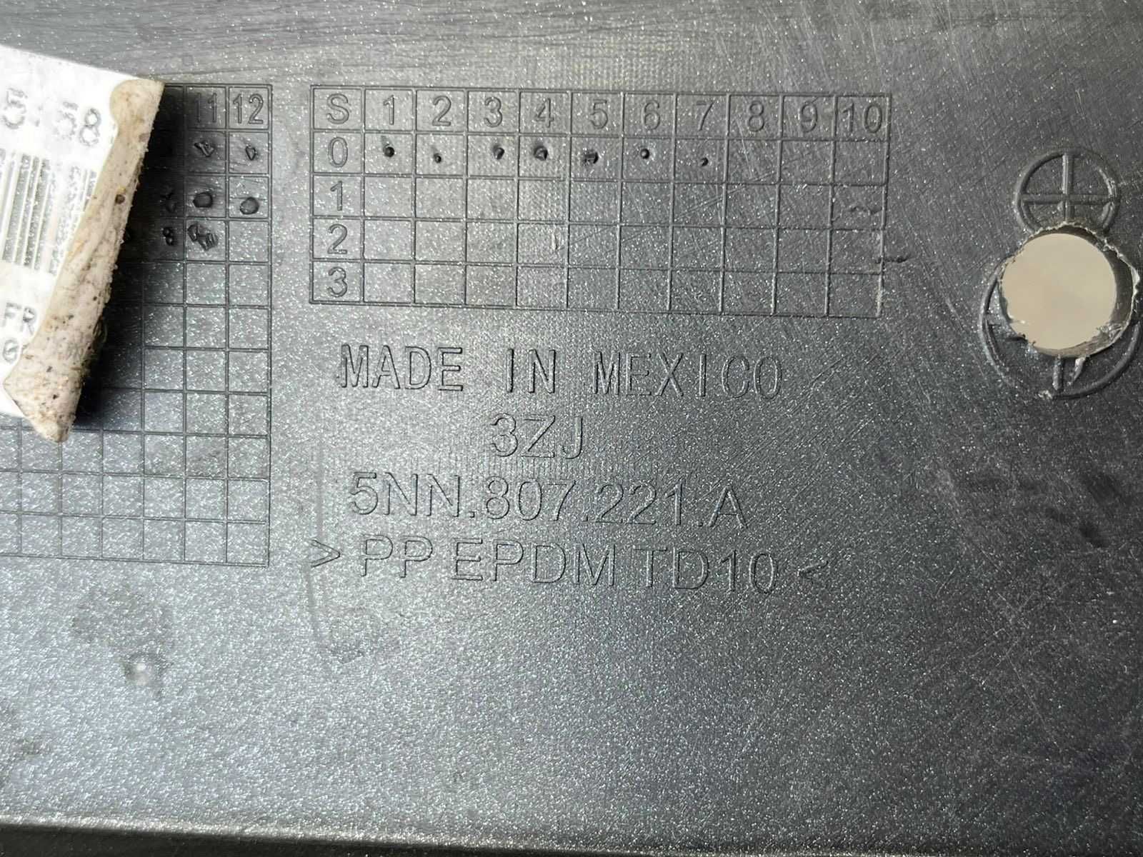 Бампер передний перед VW Tiguan allspace R-line (2016-2020) 5NN807221A