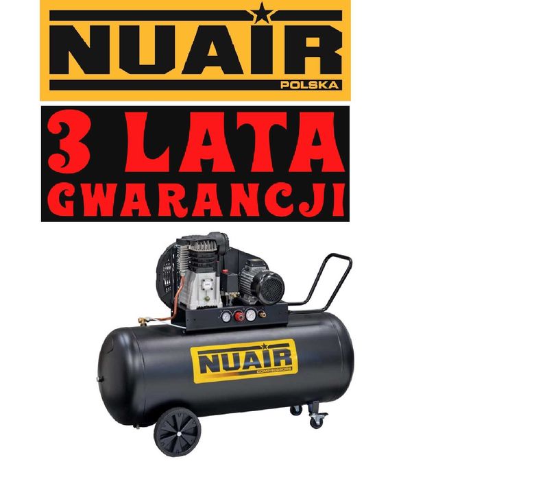 Kompresor olejowy Sprężarka NuAir TECH PRO wyciszony 270 L 10 bar 400V