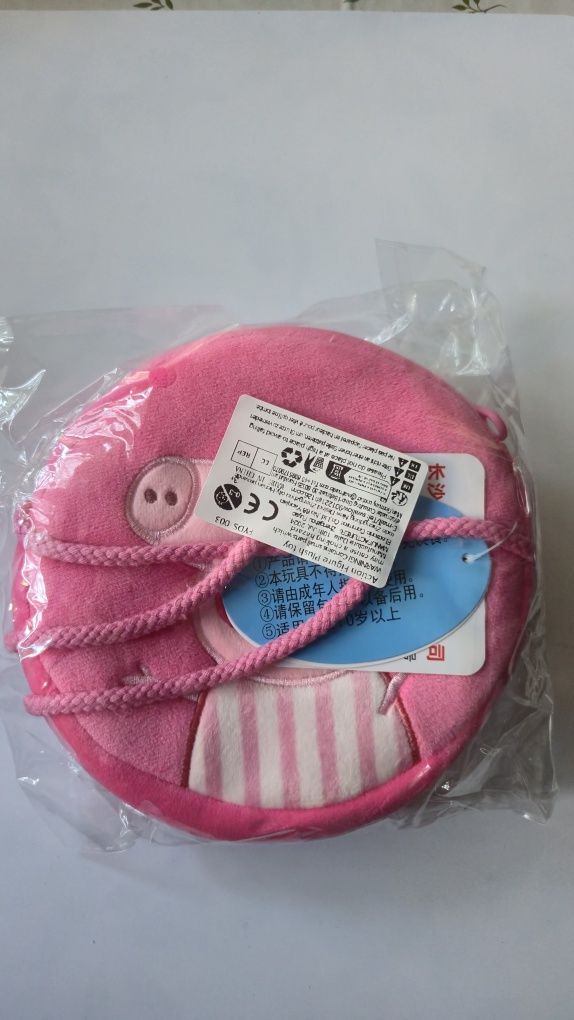 Pluszowa Torebka Świnka Peppa Peppa Pig dla dziewczynki na ramię toreb