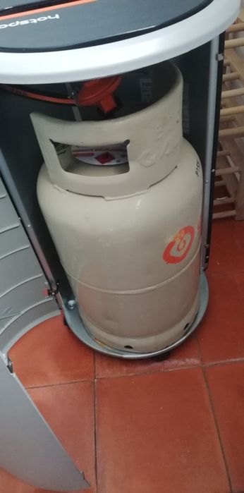 Hotspot/aquecedor gas com garrafa