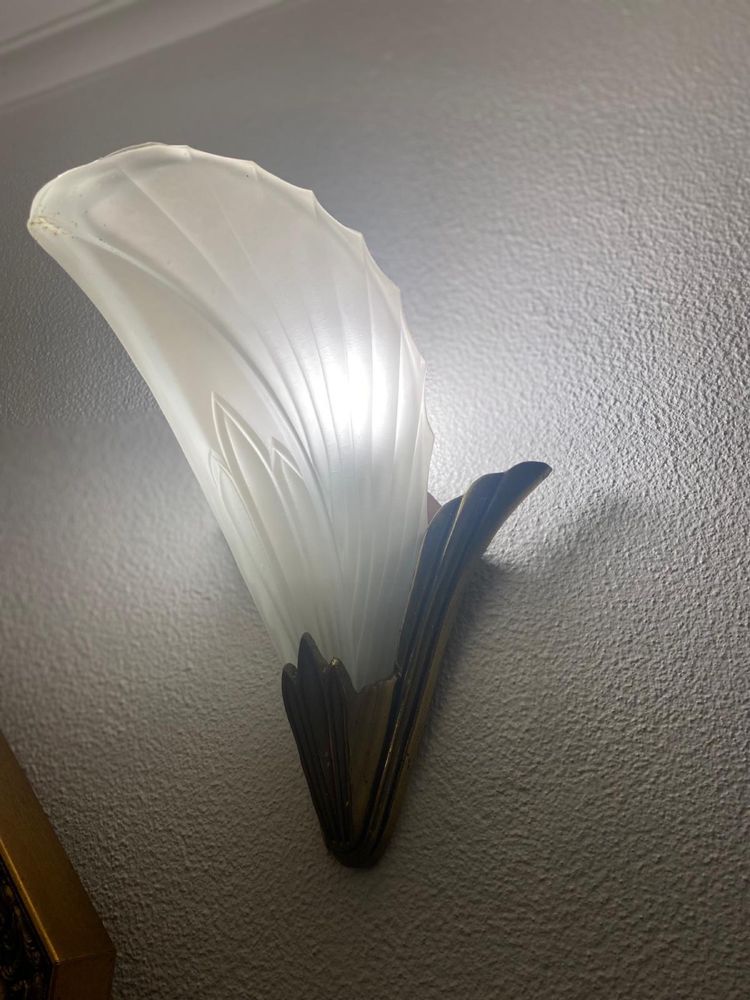 Dois Pontos de luz de parede de sala