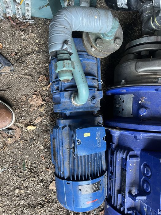 Silnik elektryczny SIEMENS z pompą – 3 kW, IE3