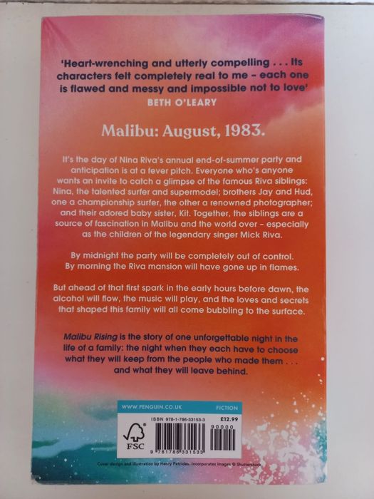 Malibu Rising - Taylor Jenkins Reid (Livro)