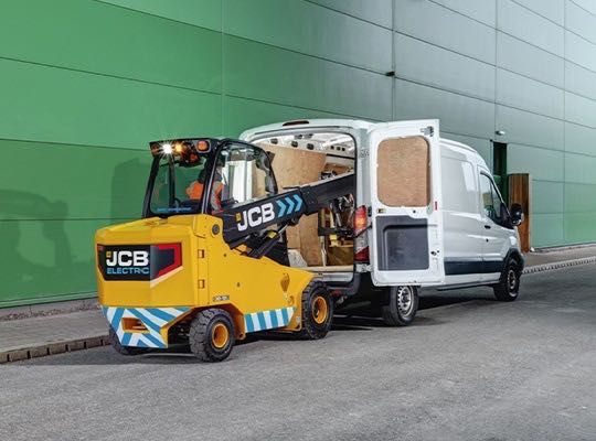 Wózek WIDŁOWY Teleskopowy JCB