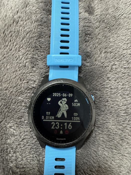 Смарт годинник мультиспорт Garmin Forerunner 945 blue