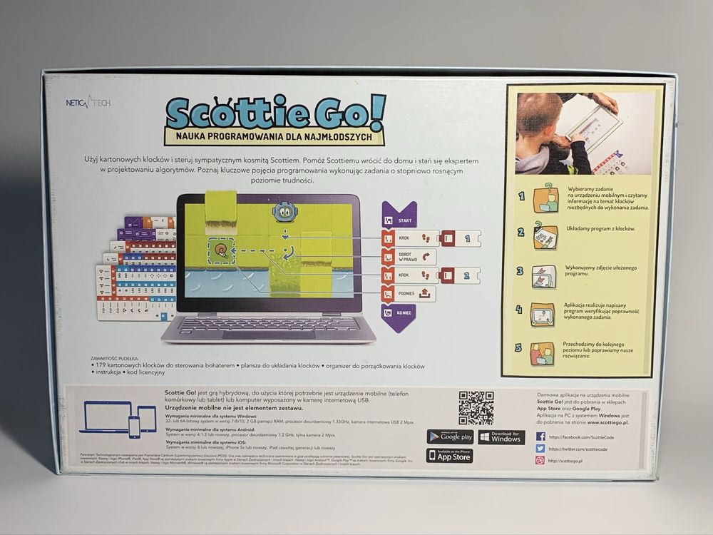 Gra edukacyjna Scottie Go! - Nauka programowania dla najmłodszych