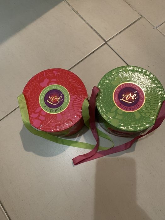 Vela decorativa em vaso de loica Ritzenhoff
