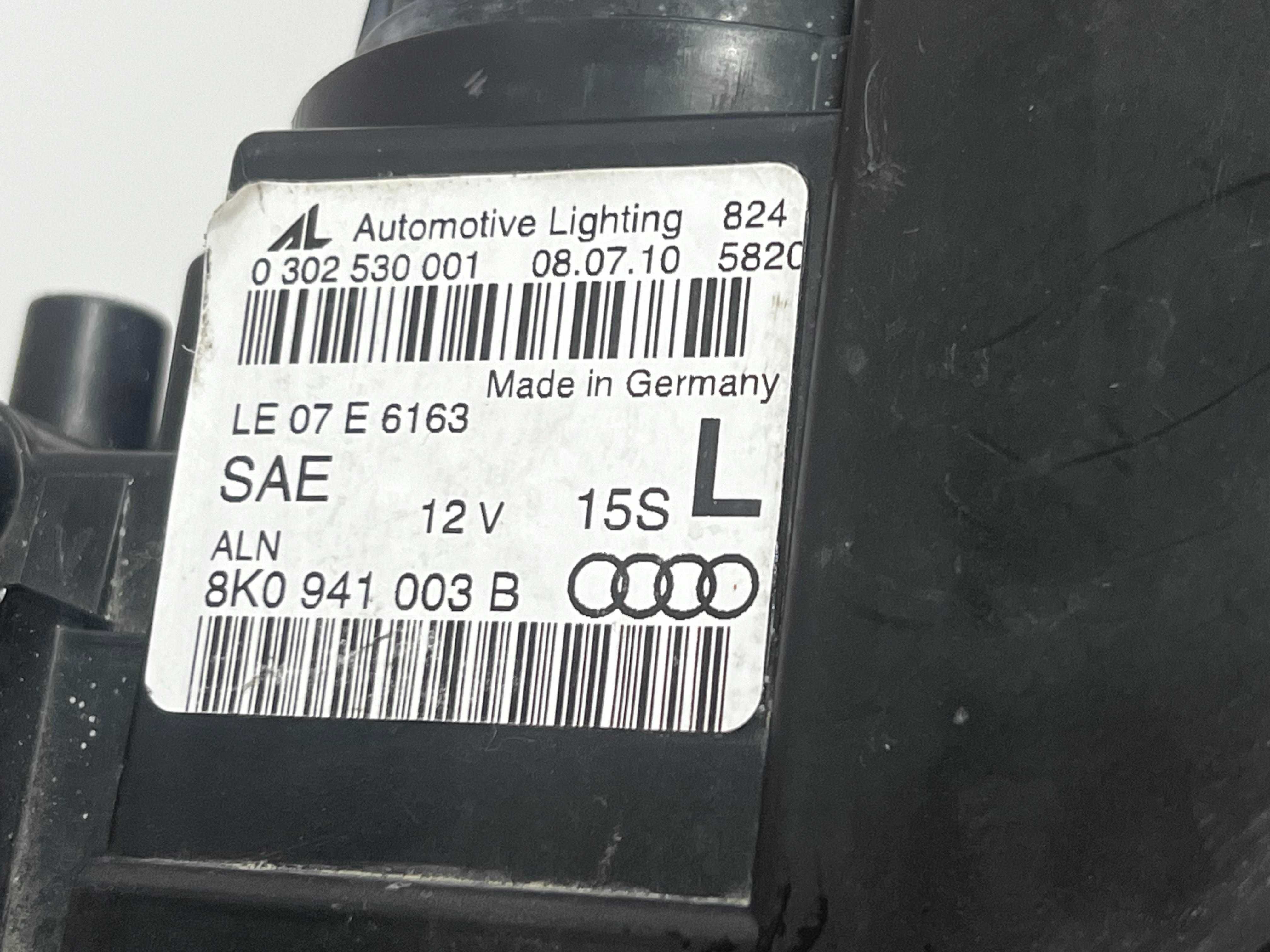 Audi A4 B8 8K0941003B USA 2008-11 фара до рестайл Америка Галоген
