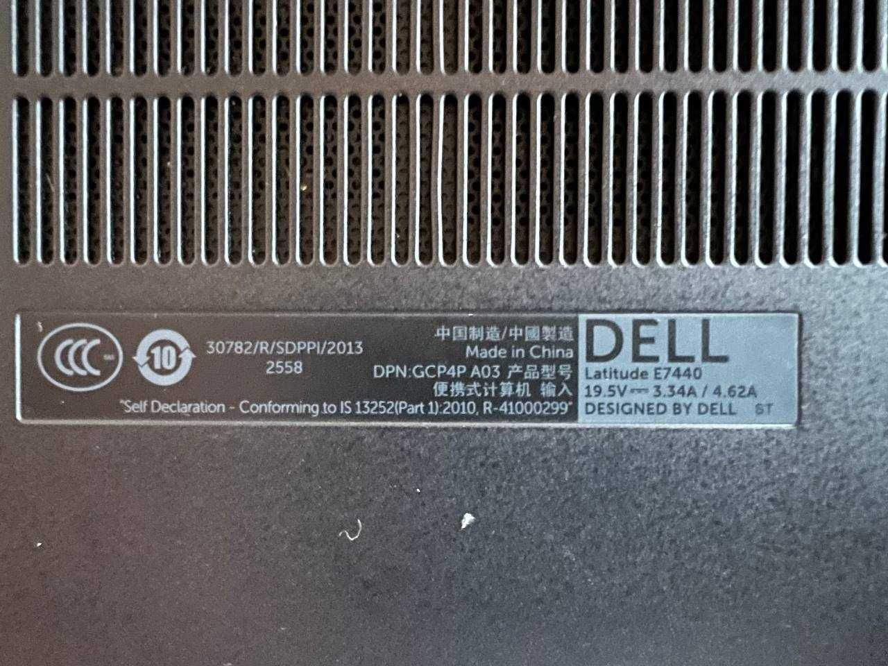 Ультрабук Dell Latitude E7440 (Intel Core i5-4300U/RAM 8GB/SSD 256GB)