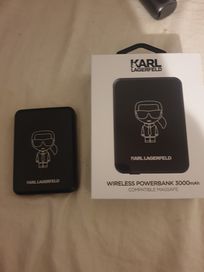 Powerbank indukcyjny Karl Legerfeld