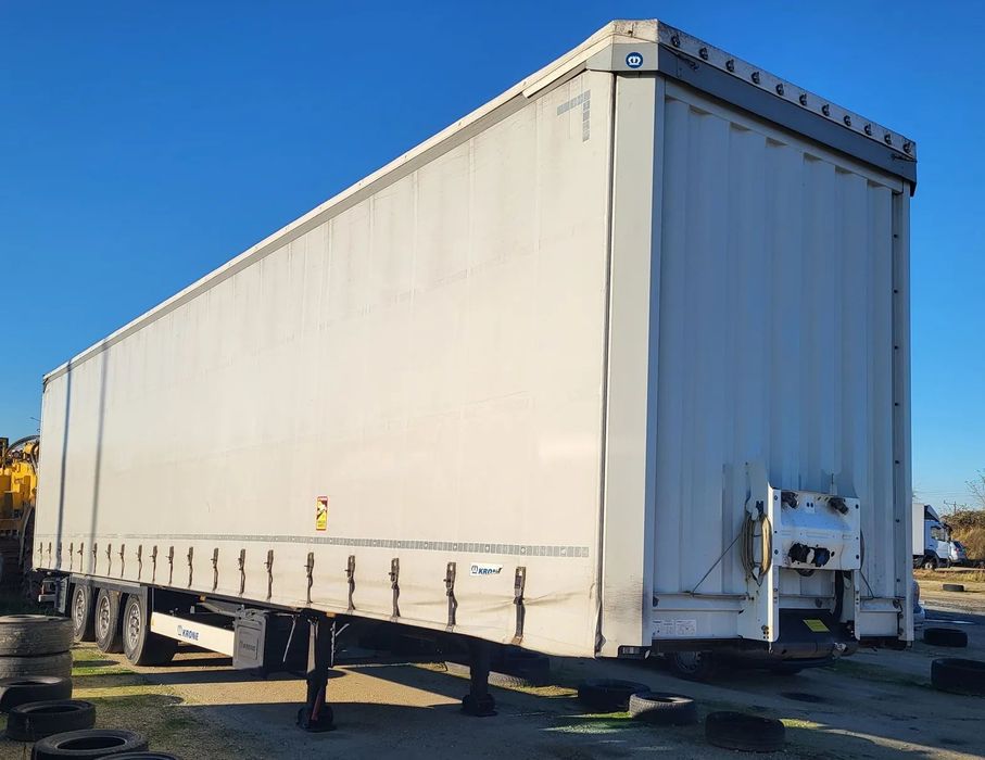 Krone MEGA, 2 x oś podnoszona(BPW), Drzwi ALUMINIOWE !!!  1 właściciel od nowości , Stan BDB !!!