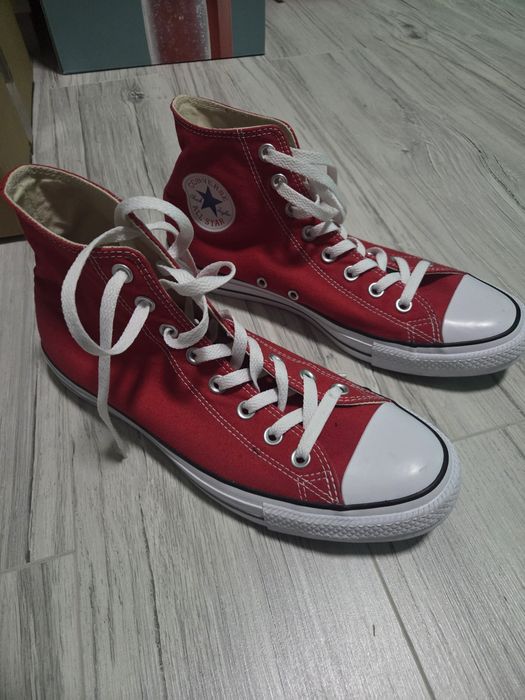 Trampki Converse wysokie czerwone 42,5