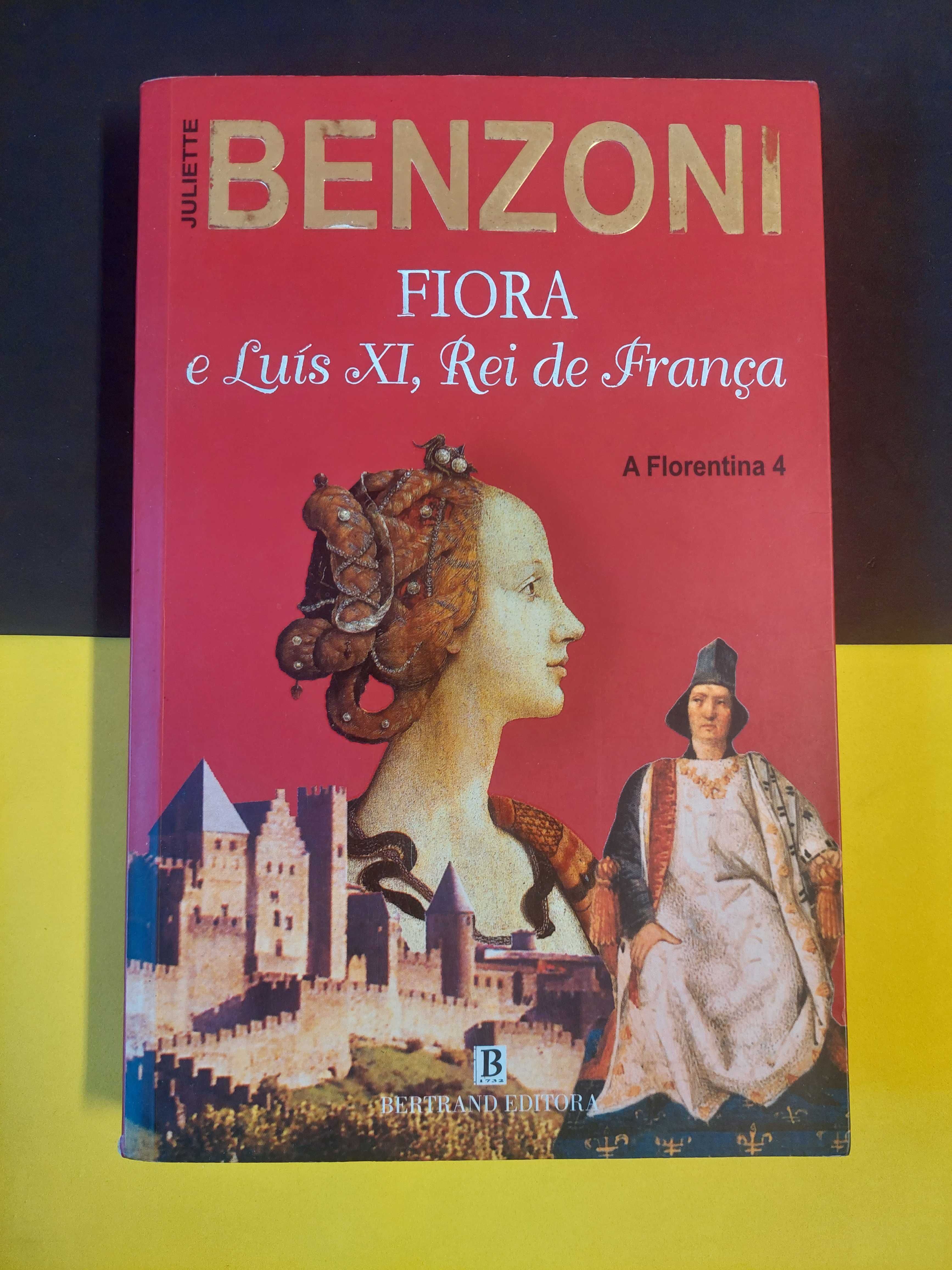 Juliette Benzoni - A florentina, 4 volumes