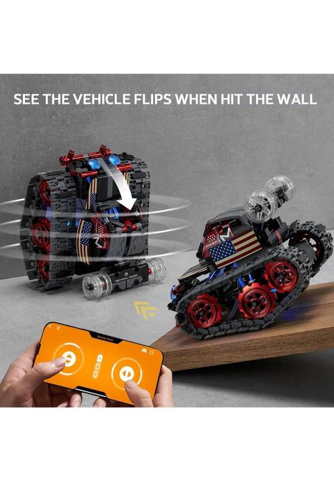 Sillbird Technic Robot 4w1 Zdalnie Sterowany, Programowalny, 631 el