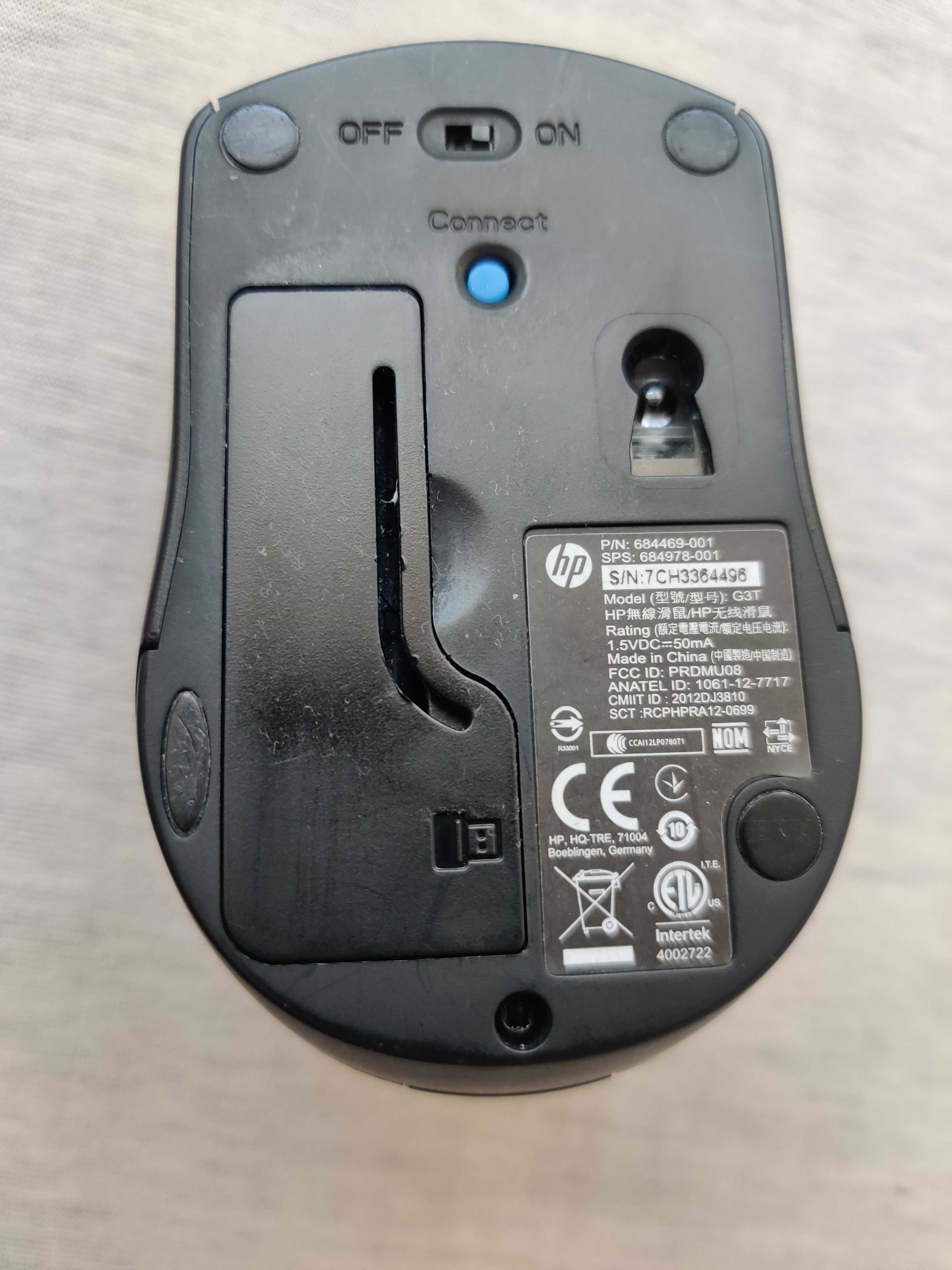 HP mysz optyczna do komputera myszka 220 G3T czarna jak nowa