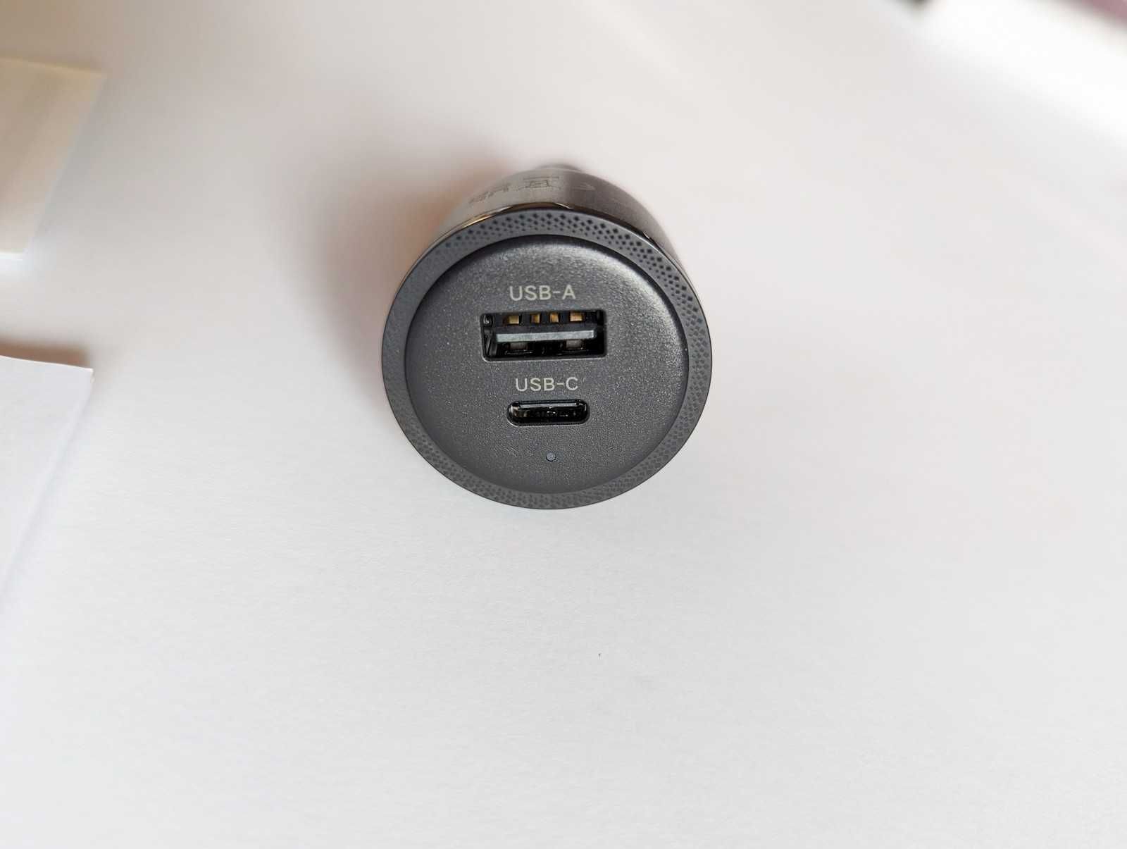 Автомобільний зарядний пристрій Ugreen 63W USB Type C USB-A QC PD PPS