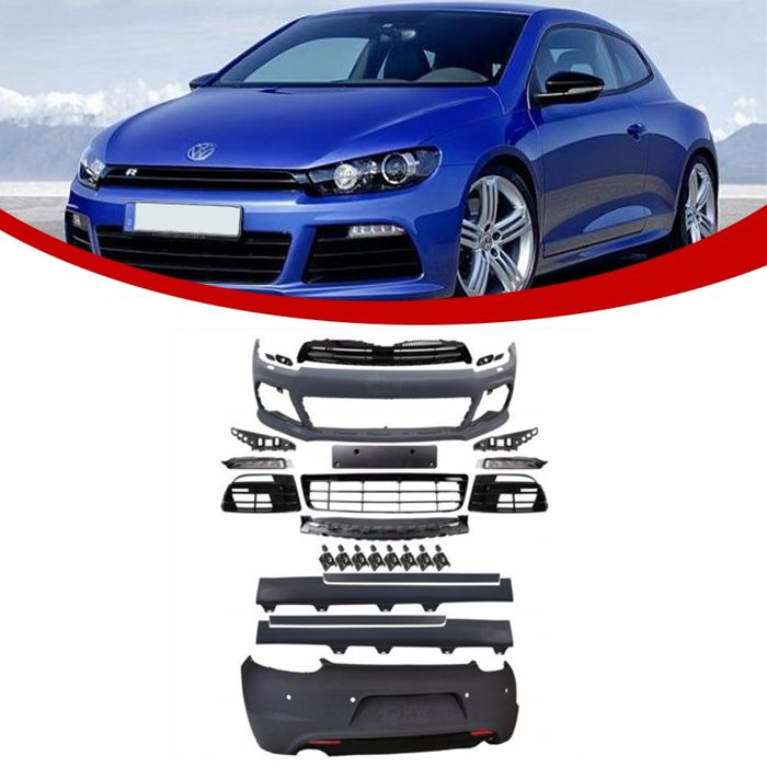 VW Scirocco Komplet Zderzaków R Look Bodykit