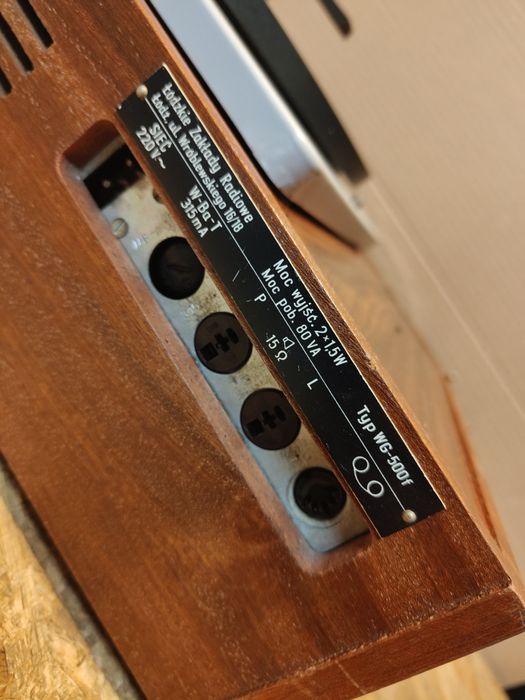 Gramofon Unitra Fonica WG 500 F , Made in Poland, PRL