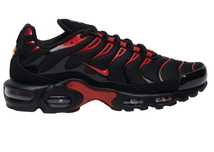 Buty meskie Nike Air Max TN czerwone z czarnym modne sneakersy 46