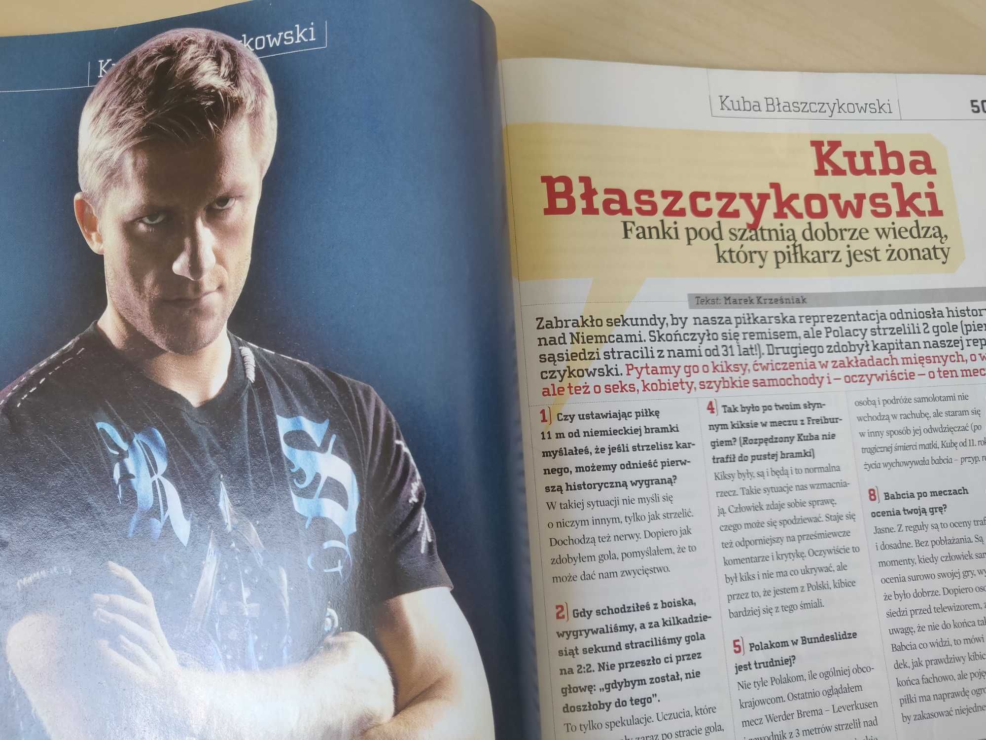Magazyn PLAYBOY numer 226. Wywiad z Kubą Błaszczykowskim