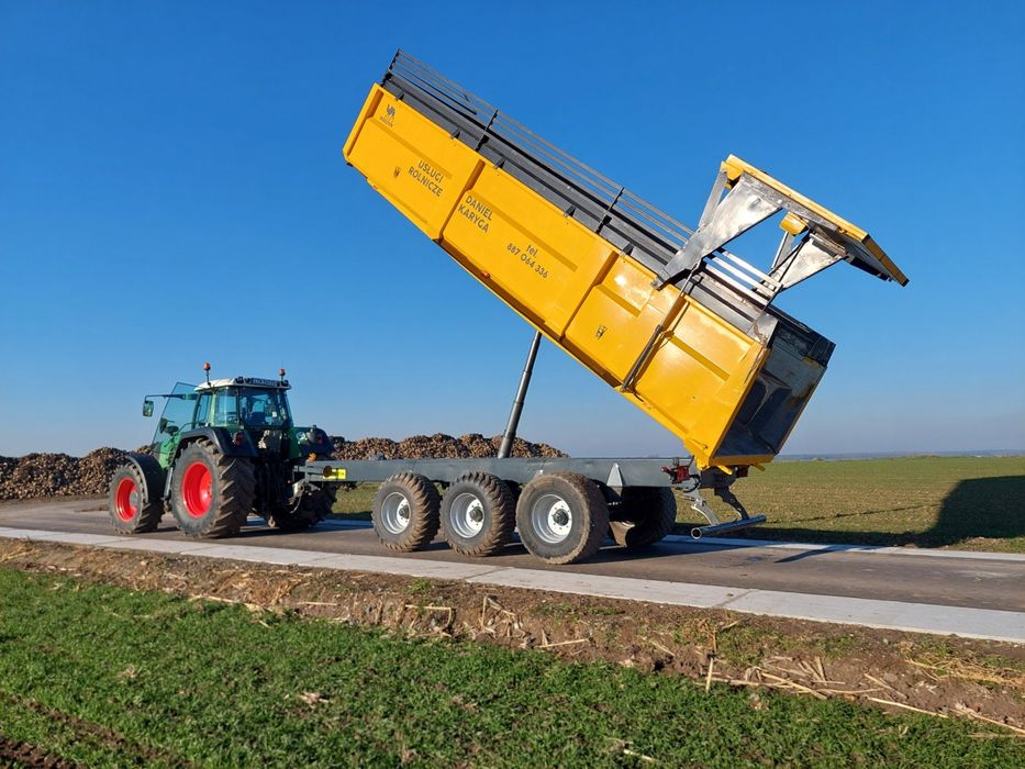 Przyczepa( Tandem. Tridem .skorupa .wywrotka )