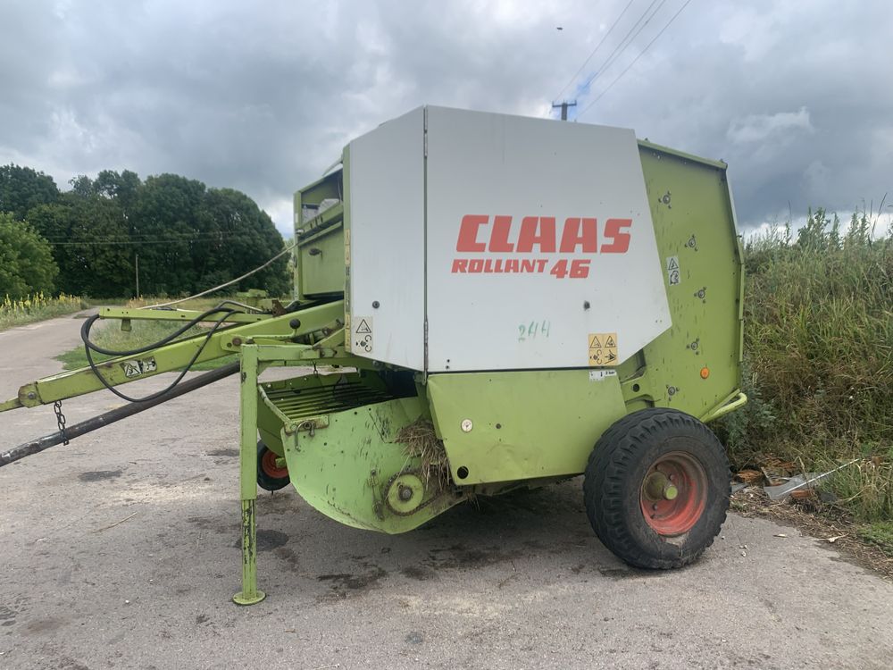 Прес підборщик рулонний claas rollant 46 ролант