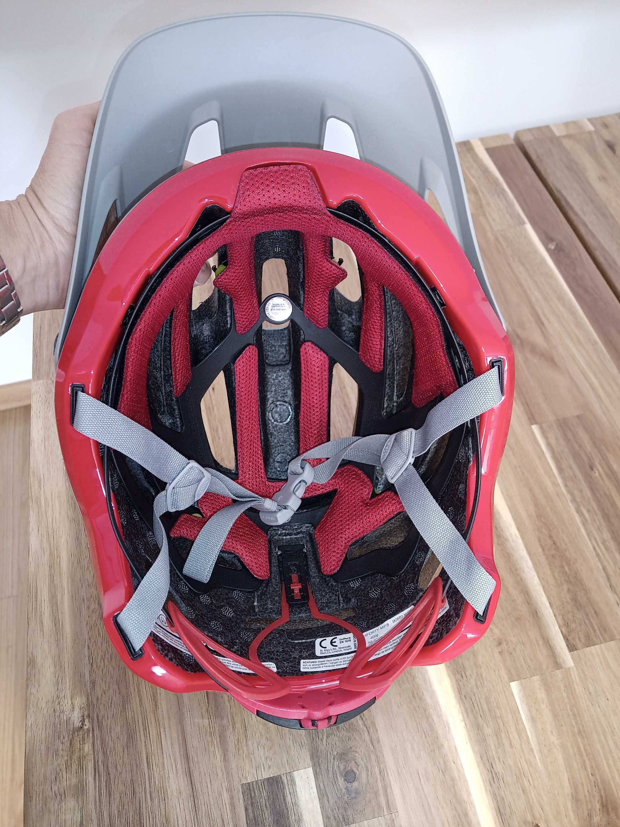 BELL 4forty MIPS MTB Helmet L – Grey Matte – Capacete MTB Integral