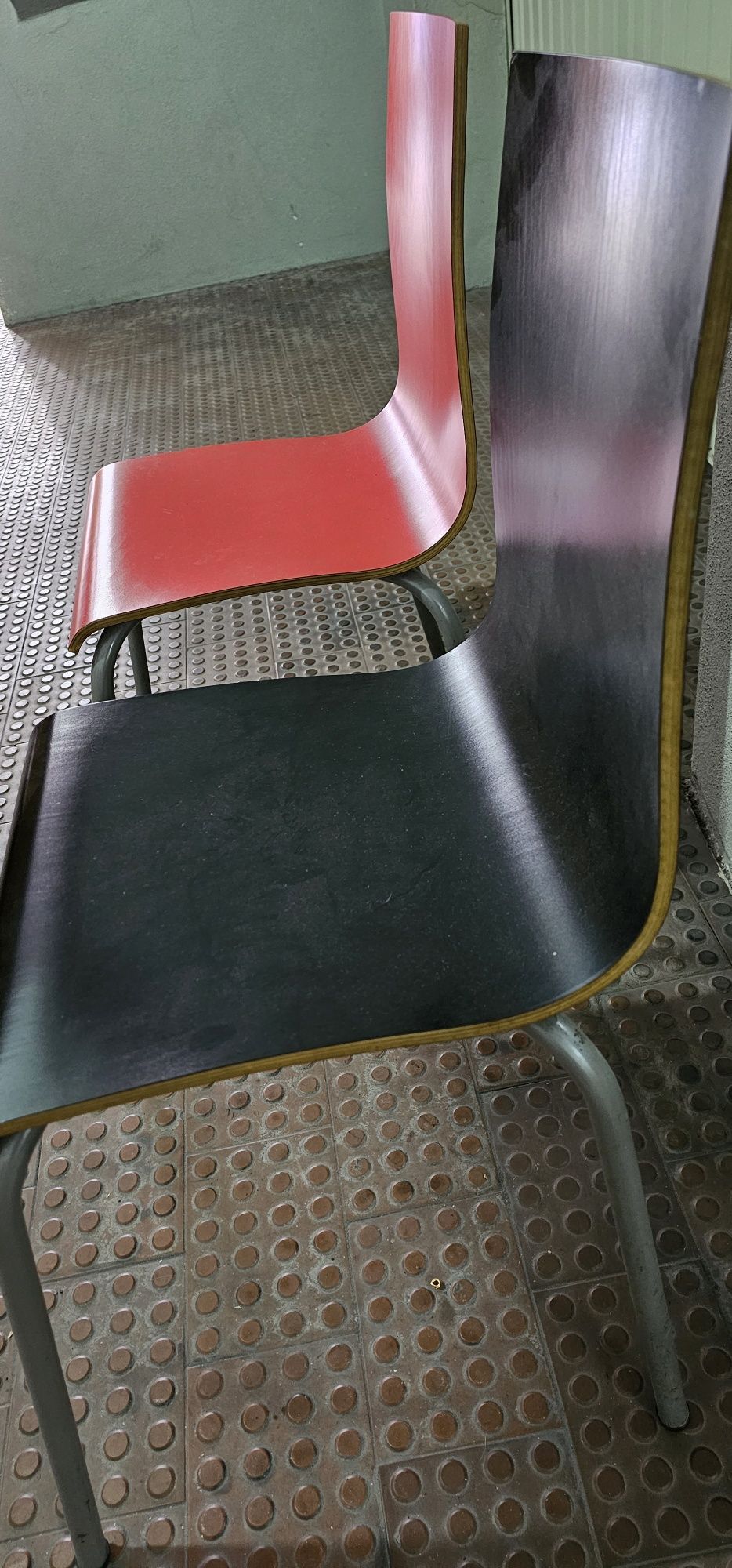 Mesas e cadeiras de café, 5 mesas e 10 cadeiras