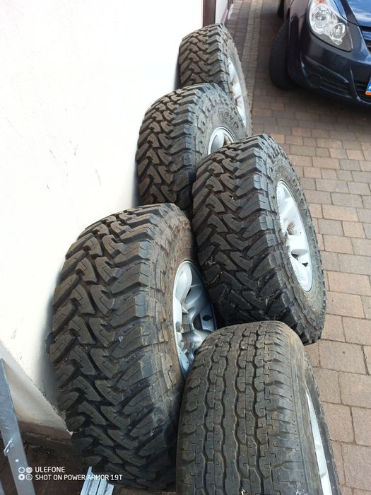 Koła M/T 4x4 z felgami offroad Pajero, Patrol, Help, Nissan 33
