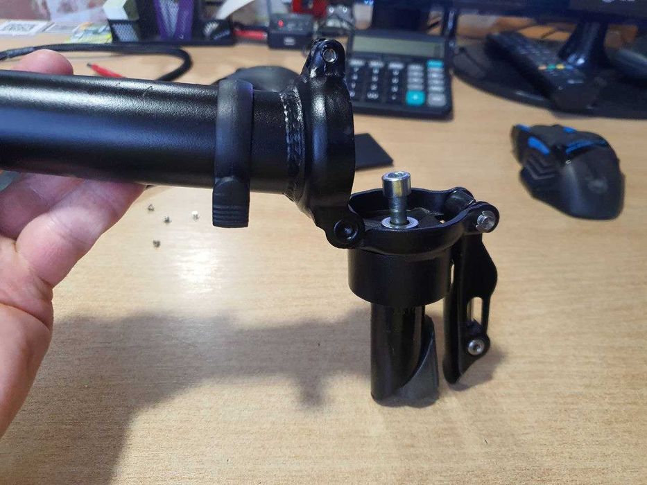 Вынос руля складного велосипеда, электрофэтбайка. Шток 25,4