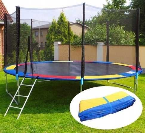 Osłona Sprężyn Do Trampoliny 12FT 366-374cm Mocna Mata Zabezpieczająca