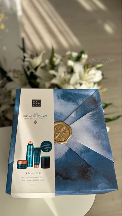 Подарунковий набір розмір M Rituals HAMMAM  та The ritual of Jing