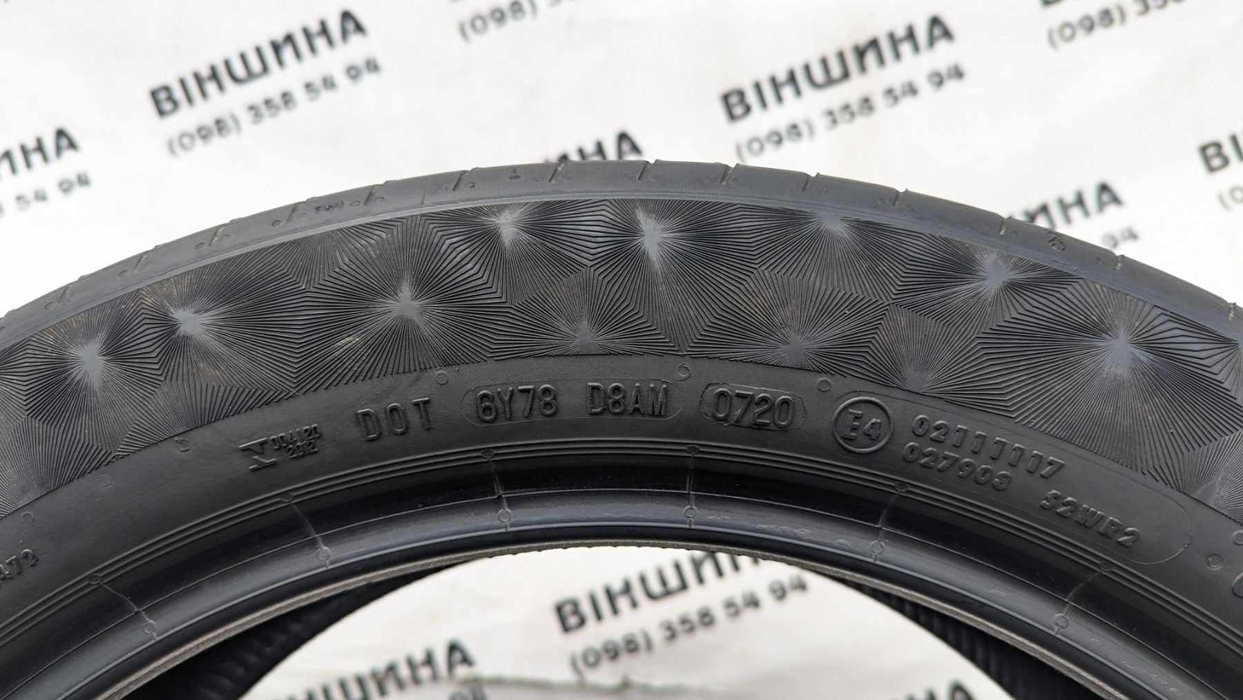 Шини 225/50 R 18 Continental PremiumContact 6. Літо пара. Колеса склад