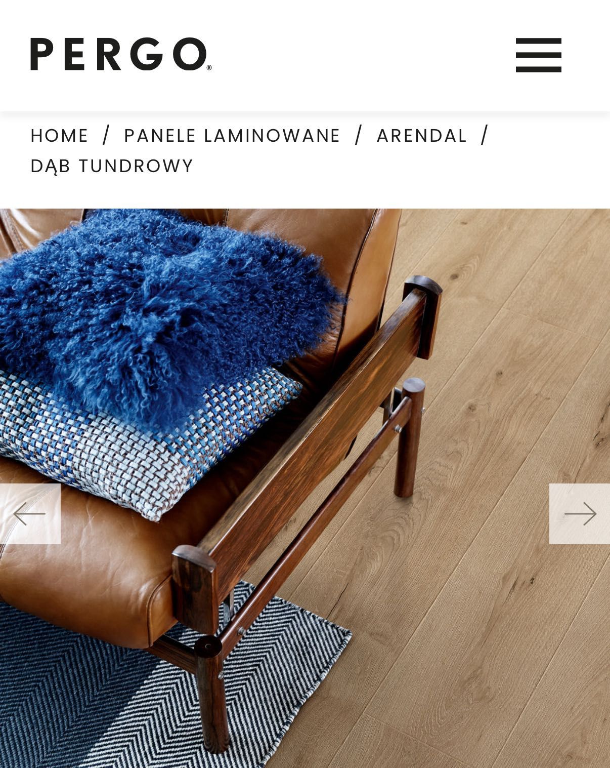 Panele PERGO Tundra Oak Arendal