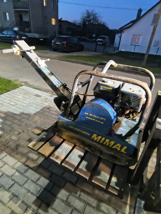 Zagęszczarka 320 kg rewers