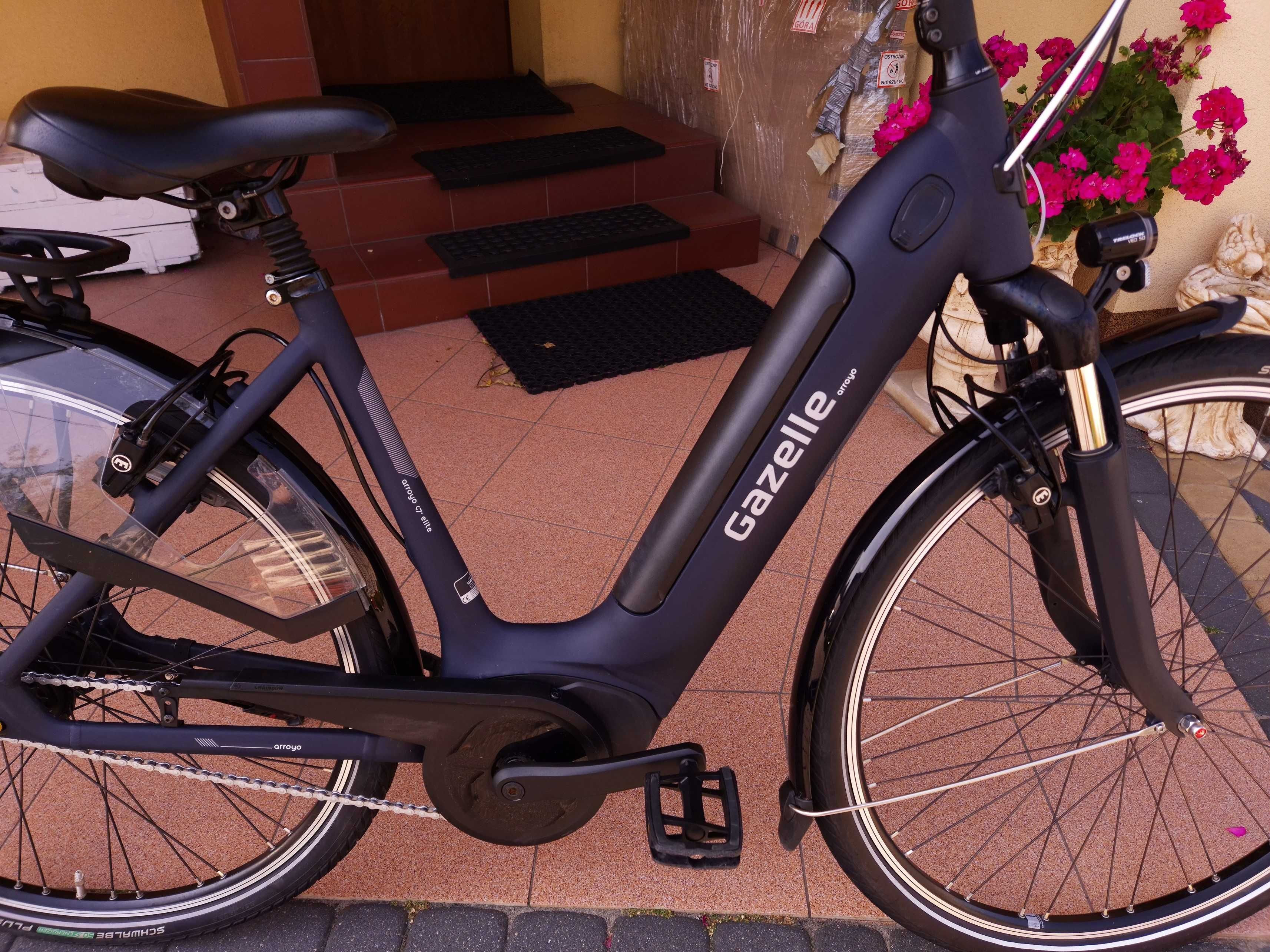 Rower elektryczny GAZELLE  Arroyo C7+ Elite S/49 cm BDB.STAN ZOBACZ !