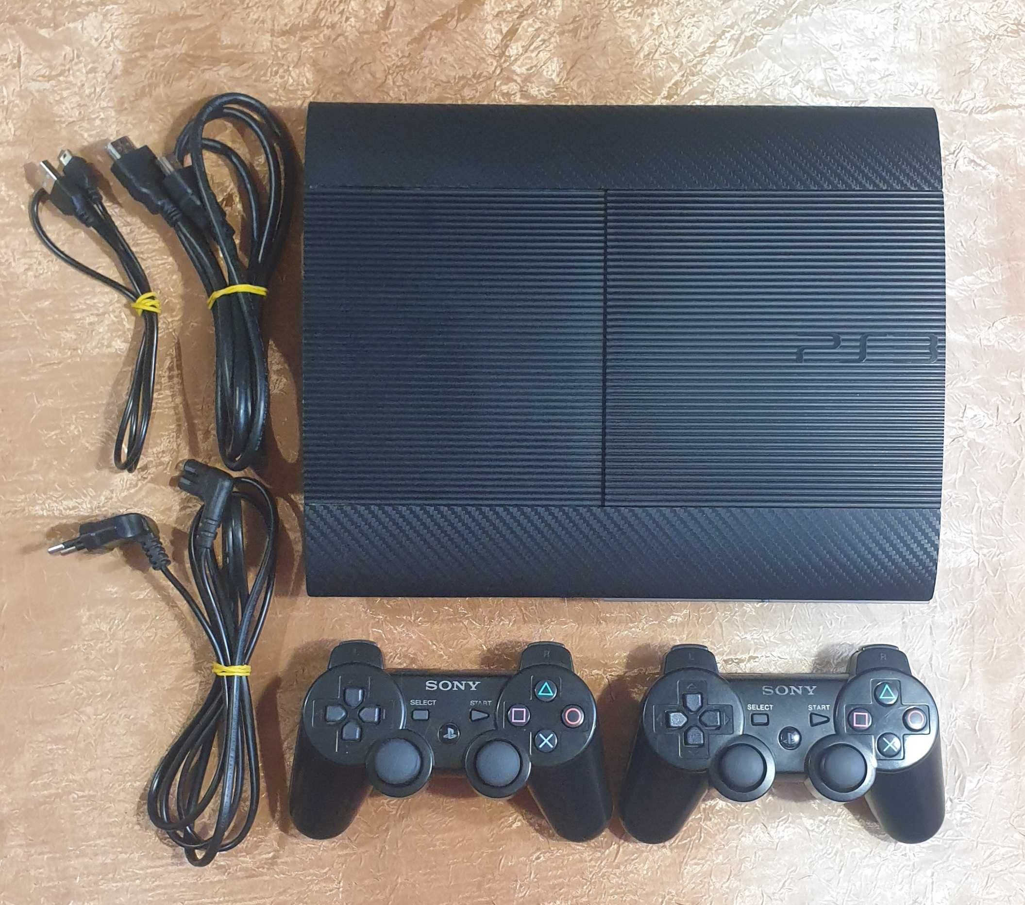 Playstation 3 PS3 Super slim 500 gb з 38 іграми