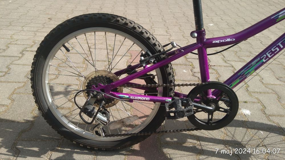 Rower dla dziecka, koła 20"