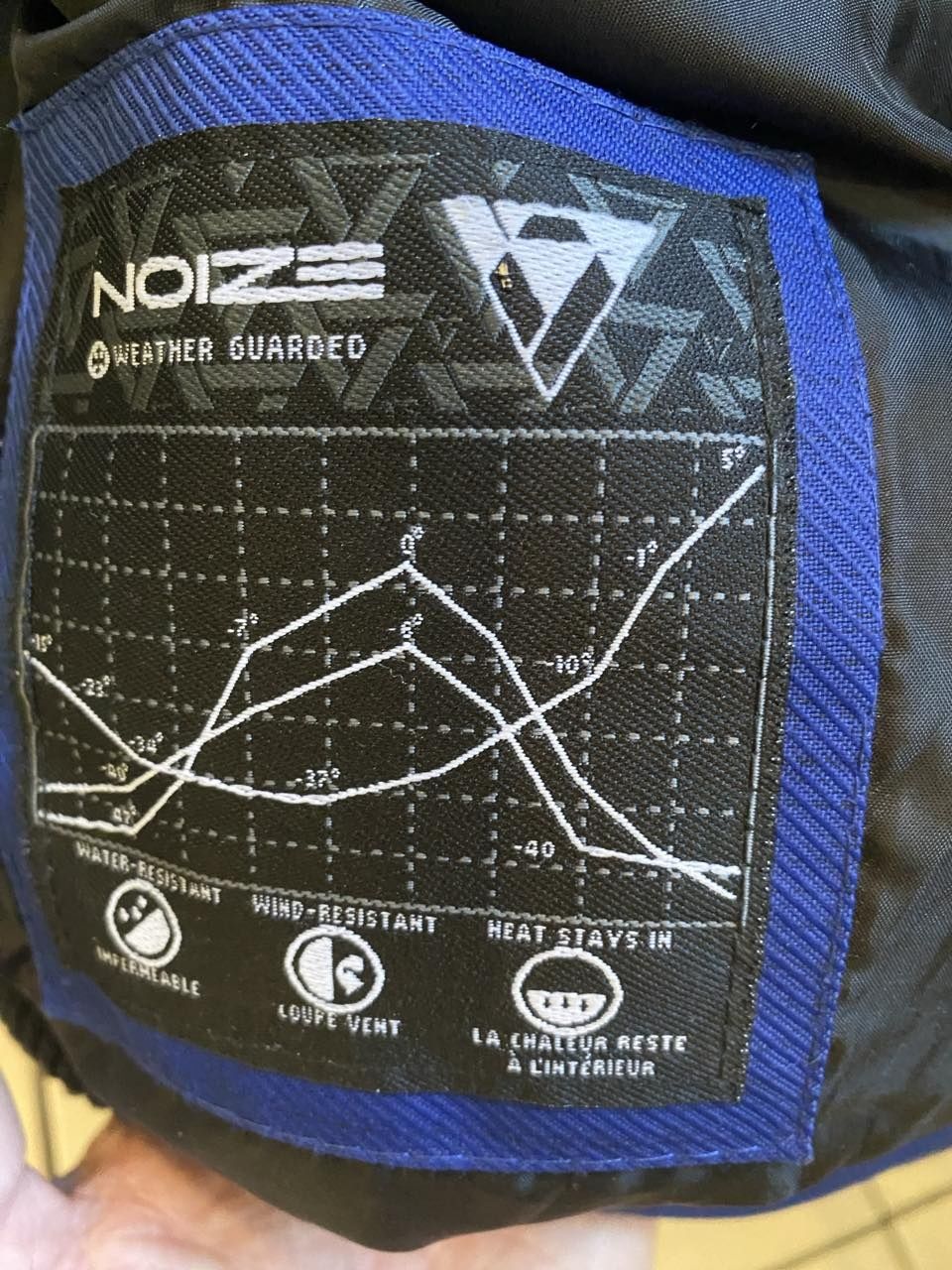 Продам куртку мужскую зимнюю NOIZE weaher quarded