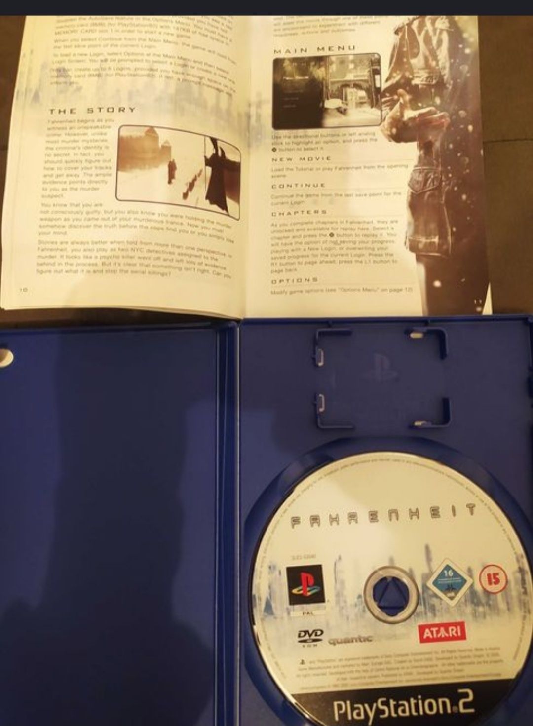 Fahrenheit Playstation 2

Caixa
CD
Manual

Entrega em mão em Alverca d