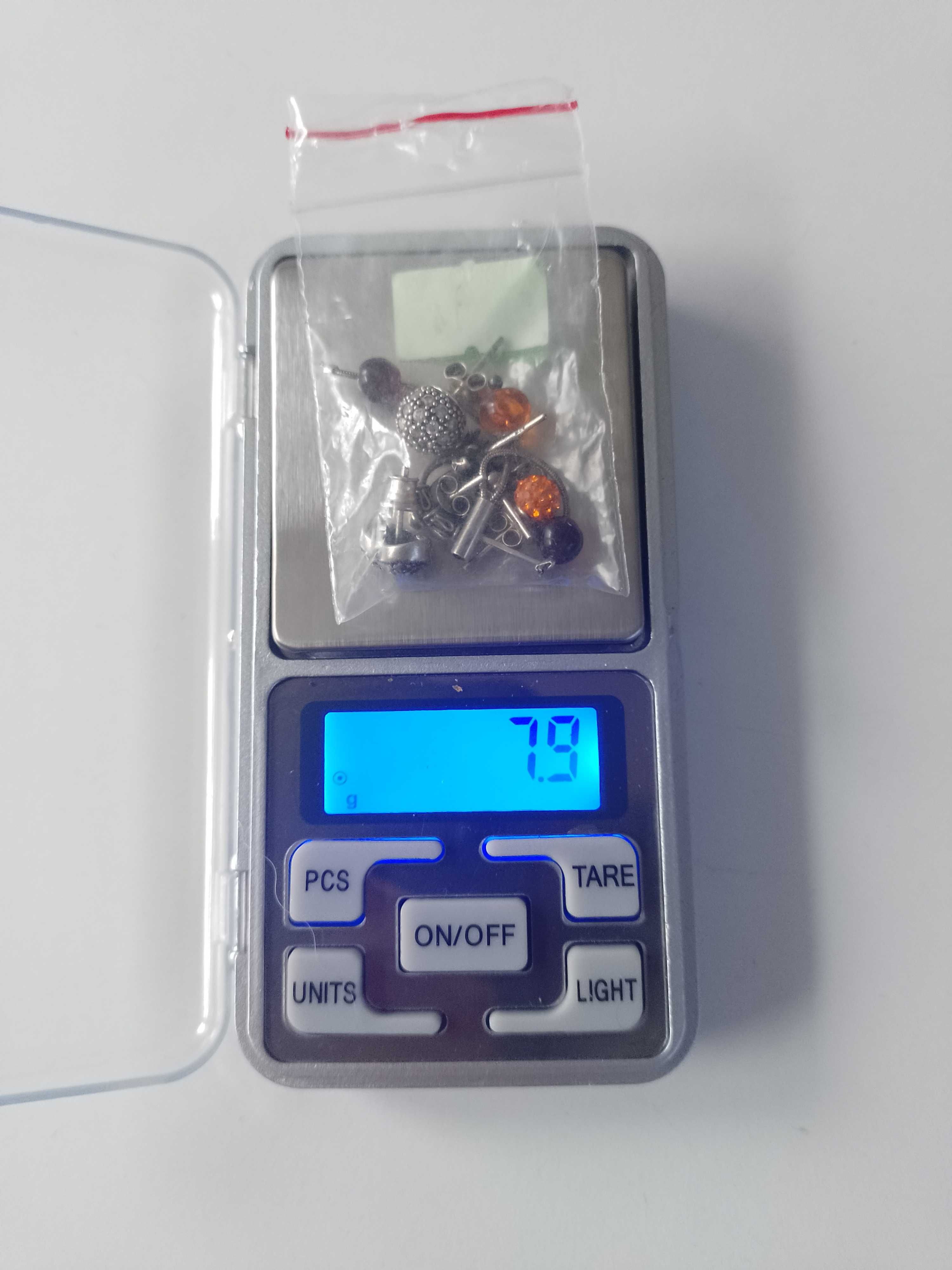 Kolczyki pojedyncze zestaw srebro 925 7,9g