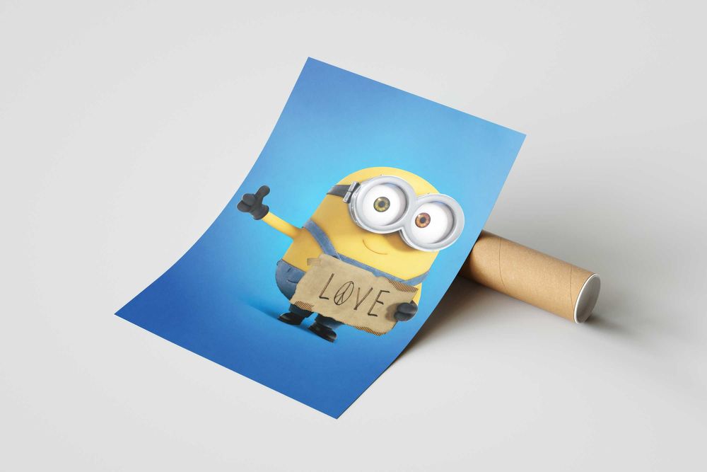 Minionki PLAKAT A3 - Banana - trzeci plakat GRATIS