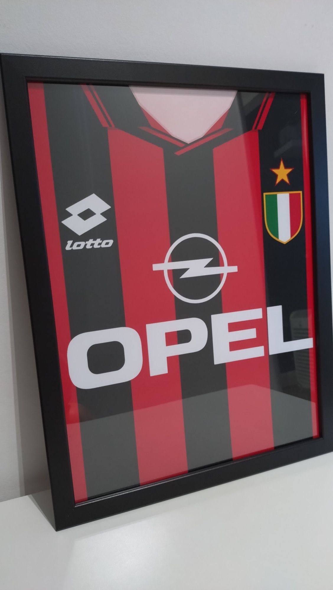 Plakat w ramce IKEA 30x40 Milan retro gruby papier kredowy 350g