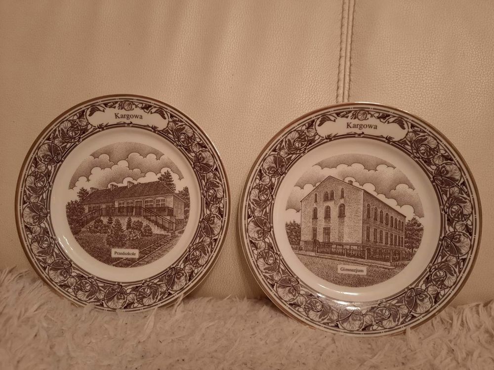 Unikatowa kolekcja talerze Kargowa porcelana
