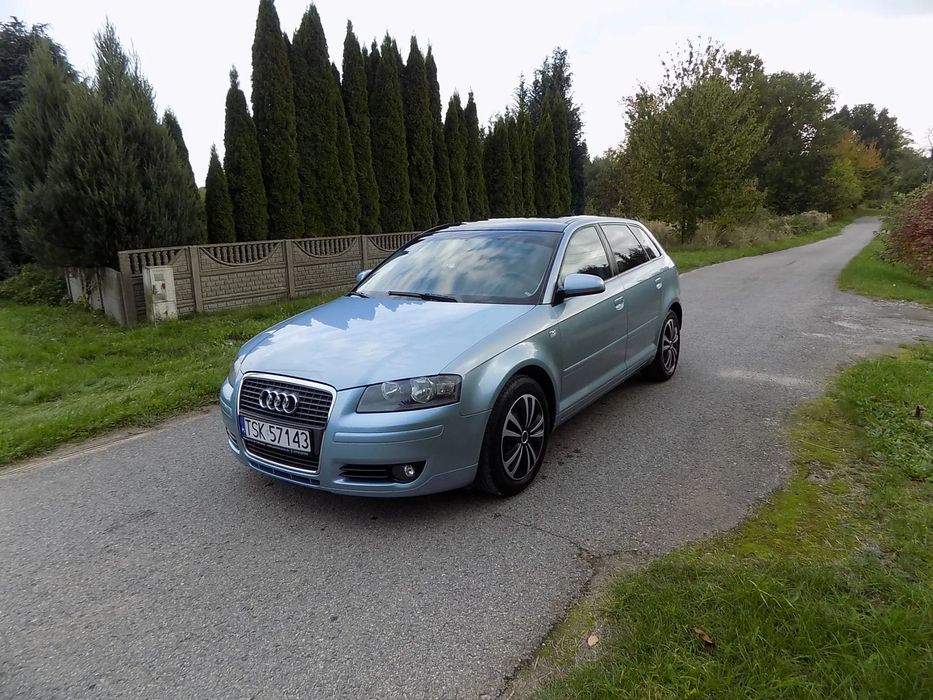 Audi A3 Sportback Sprowadzony z Niemiec 5 drzwi zarejestrowany 1.9 TDI