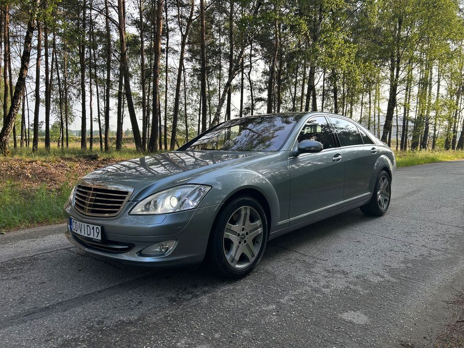 Mercedes-Benz Klasa S Mercedes W221 S500 LONG  5.5 V8 pierwszy właściciel w kraju