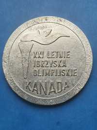 Medal XXI letnie Igrzyska Olimpijskie Kanada 1976