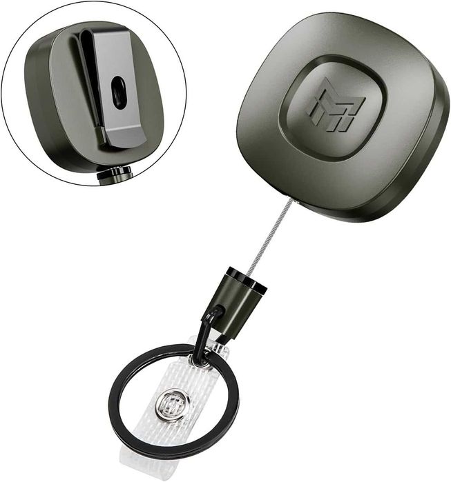 Brelok do kluczy wysuwany MNGARISTA z drutem stalowym BHA602 SPP410