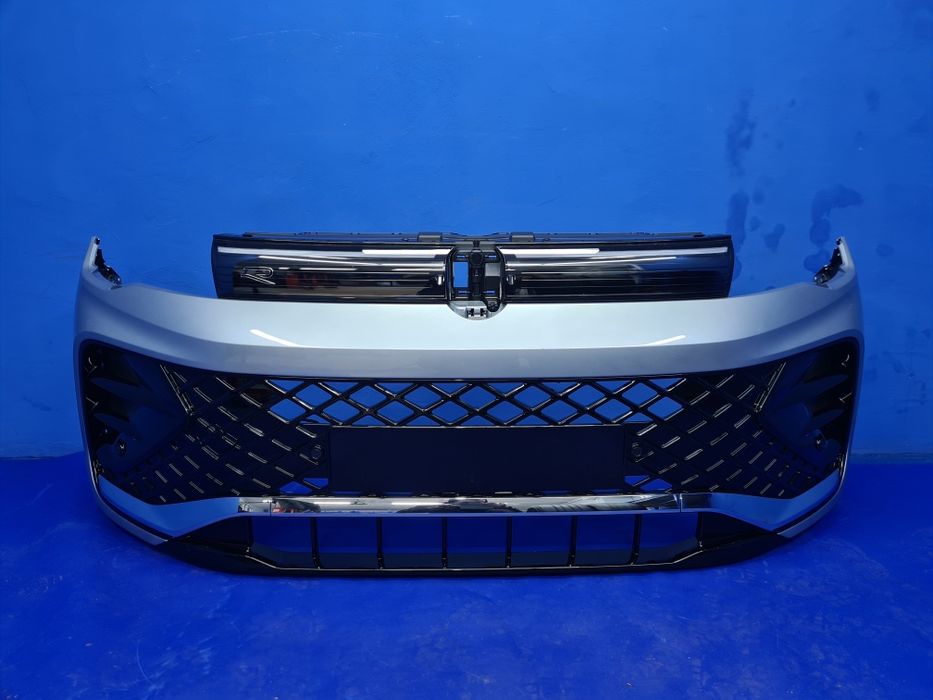 ZDERZAK przedni kompletny grill pdc VW TIGUAN III R-LINE LM7P oem NOWY