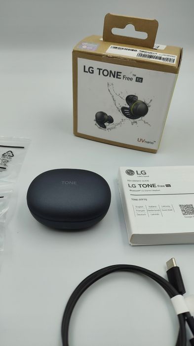 LG TONE Free Fit UVnano DTF7Q, Słuchawki Bezprzewodowe Douszne